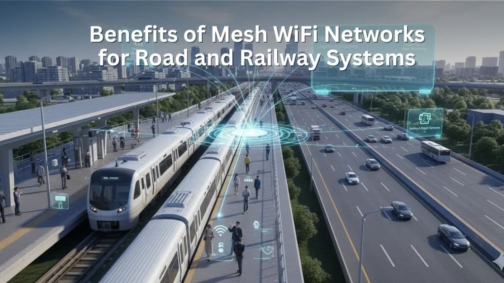 mesh wifi networks for road and railway