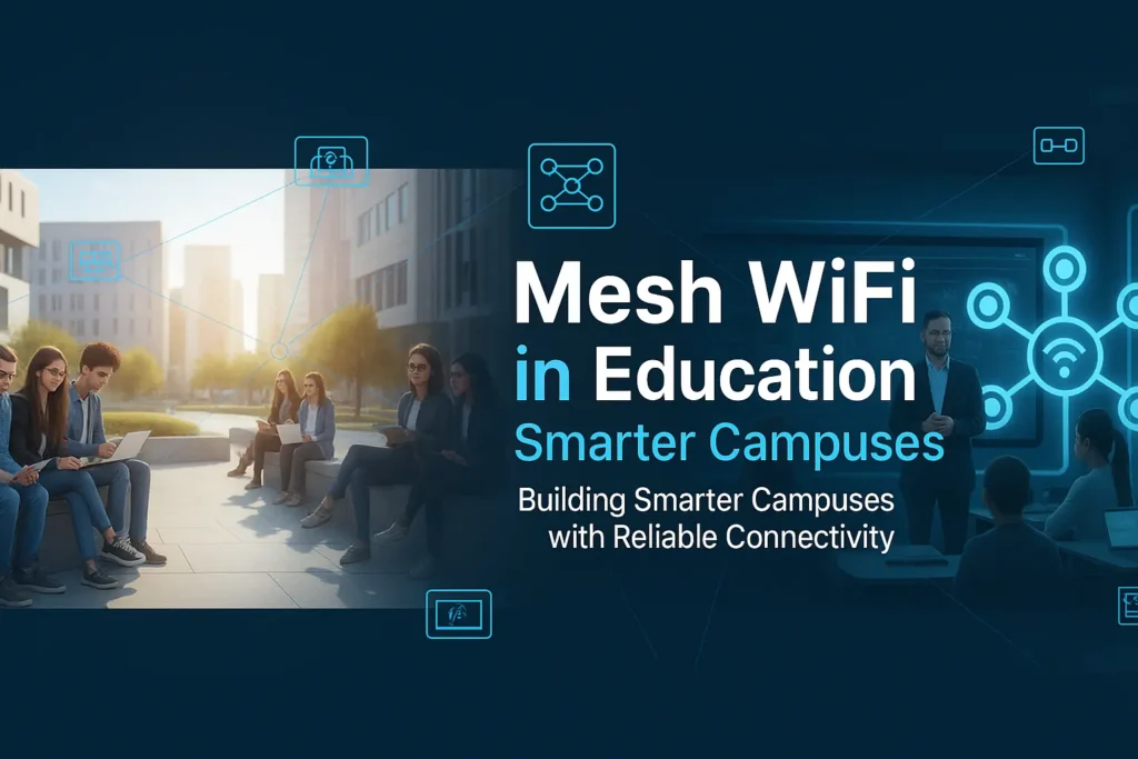 banner image of mesh Wi-Fi network in education