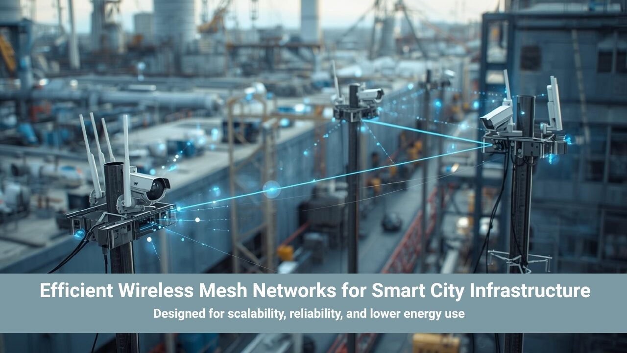Smart city WiFi solution powered by a sustainable wireless mesh network for reliable and low-energy urban connectivity
